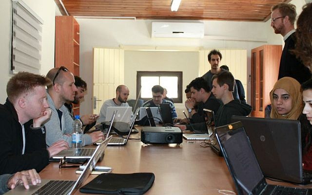 Founders & Coders first group of students in Nazareth (Courtesy)