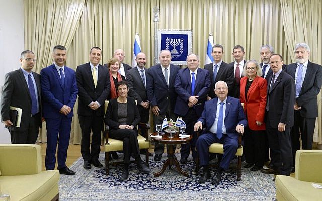 President Rivlin hosts Israeli diplomats stationed in North America, February 28, 2017 (Mark Neiman/GPO) President Rivlin hosts Israeli diplomats stationed in North America, February 28, 2017 (Mark Neiman/GPO)