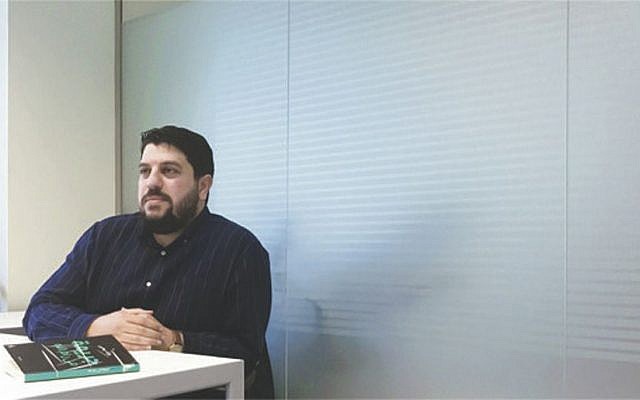 This undated photo provided on Thursday, Feb. 9, 2017 shows Palestinian author Abbad Yahya. (Abbad Yahyia via AP) This undated photo provided on Thursday, Feb. 9, 2017 shows Palestinian author Abbad Yahya. (Abbad Yahyia via AP)