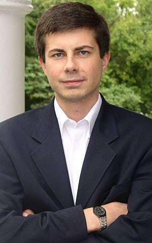 Mayor of South Bend, Indiana Pete Buttigieg (CC BY Pete Buttigieg's campaign website, Wikimedia commons)