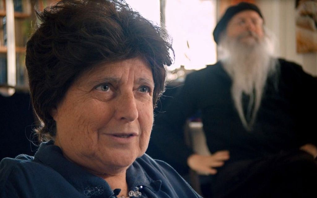 Sarah Nachshon in a scene from the documentary 'The Settlers,' directed by Shimon Dotan. (Image courtesy of Philippe Bellaiche) Sarah Nachshon in a scene from the documentary 'The Settlers,' directed by Shimon Dotan. (Image courtesy of Philippe Bellaiche)