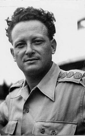 Yigal Allon during the 1948-9 Independence War. (Wikipedia/Public domain)