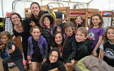 At Camp Ramah of the Rockies, campers live in tent cabins with no electricity or running water. (Camp Ramah of the Rockies)
