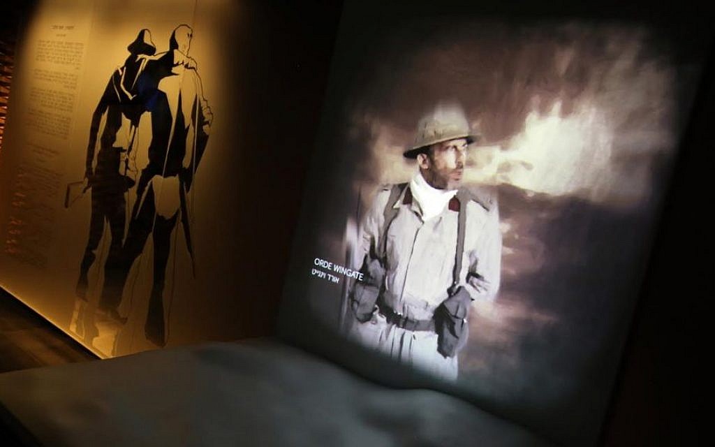 An exhibit at the Friends of Zion Heritage Museum in Nahalat Shiva, Jerusalem. The museum celebrates gentiles who have helped Israel and the Jewish people. (Oren Cohen)