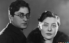 Ivor Montagu with his wife, Eileen, Feb. 24, 1927. (Sasha/Getty Images)