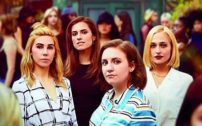 The four women of HBO's 'Girls,' which just began its final season on YES (Courtesy YES)