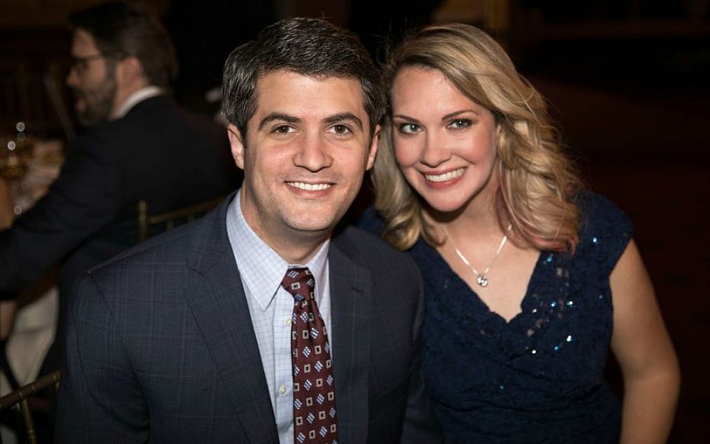Jason and Julianne Kanter started talking about religion more seriously when they started to think about having children. (Courtesy of Julianne Kanter/via JTA)