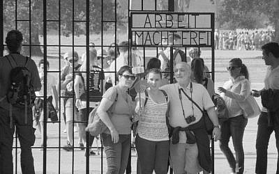 A scene from “Austerlitz,” a documentary that chronicles the tourist experience at two former concentration camps. (Courtesy of Austerlitz/Loznitsa)