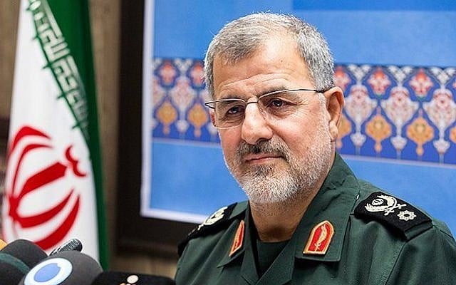 Brigadier General Mohammad Pakpour, the commander of the ground forces of the Iranian Revolutionary Guards (Wikimedia Commons, Hossein Zohrevand, CC BY 4.0) Brigadier General Mohammad Pakpour, the commander of the ground forces of the Iranian Revolutionary Guards (Wikimedia Commons, Hossein Zohrevand, CC BY 4.0)
