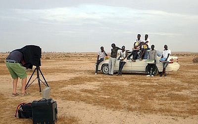 From a video work in 'Doing Time at Holot,' Ron Amir's first Israel Museum exhibit currently on display (Courtesy Israel Museum)