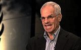 Chairman of the Jewish Federations of North America Richard Sandler. Screenshot/YouTube)