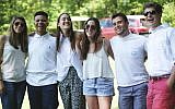 Illustrative: Staff at Camp Harlam in Pennsylvania. (Courtesy of Camp Harlam/via JTA)