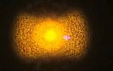 Illustrative: A supernova explosion. (YouTube screenshot)