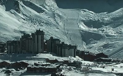 The French resort of Tignes (screen capture: YouTube)