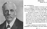 Lord Arthur Balfour and the Balfour Declaration (Wikimedia commons)
