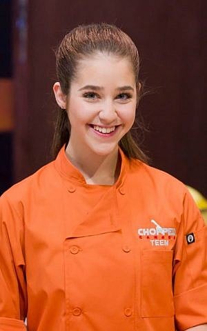 Vancouver Jewish teenager Justine Balin wins Chopped Canada Teen, January 2017. (Food Network Canada) Vancouver Jewish teenager Justine Balin wins Chopped Canada Teen, January 2017. (Food Network Canada)