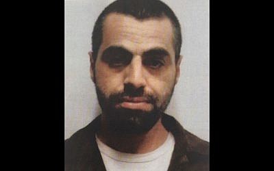 Anas Haj Yihya, a 35-year-old Arab Israeli man accused of planning to carry out terror attacks in Israel on behalf of the Islamic State. (Shin Bet)