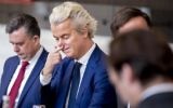 Dutch PVV leader Geert Wilders is seen prior to a meeting between main parties leaders and the Chairman of the Senate in The Hague, on March 16, 2017, one day after the general elections. (Jerry Lampen/AFP/ANP)