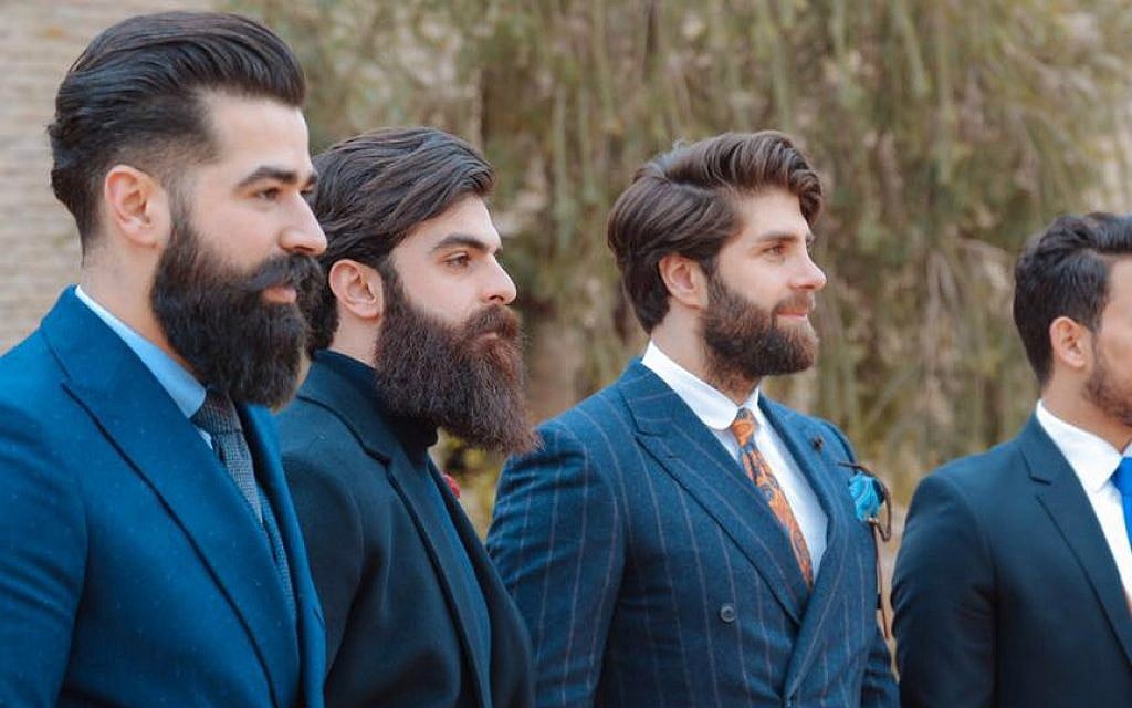 Mr. Erbil members in Erbil, Iraqi Kurdistan, February 2017 (@malo_wlat)
