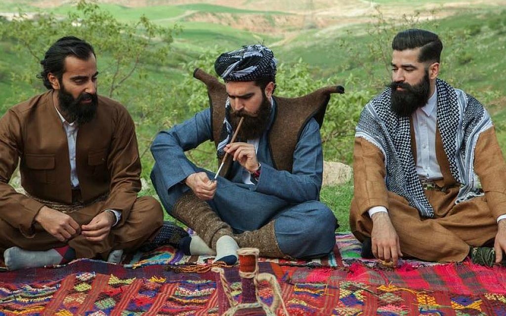 Mr. Erbil gentlemen's club members celebrate Newroz, Iraqi Kurdistan, March 2016. (@mustafakhayat @mkstudio)