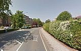 Brondesbury Park near North West Jewish Primary School (Screen capture: Google street view)