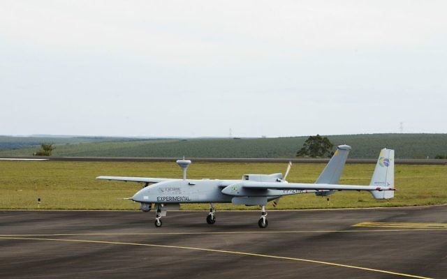 IAI's Caçador MALE UAV-2 has received Brazil's Ministry of Defense approval as a Strategic Defense Product (Courtesy) IAI's Caçador MALE UAV-2 has received Brazil's Ministry of Defense approval as a Strategic Defense Product (Courtesy)