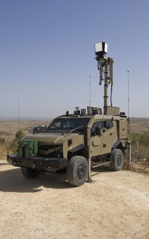 IAI's ELI-3302 Granite ISRV vehicles that will be supplied to South American country (Courtesy)