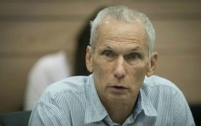 Zionist Union MK Omer Barlev attends a Constitution, Law and Justice Committee meeting in the Knesset on December 13, 2016. (Yonatan Sindel/Flash90)
