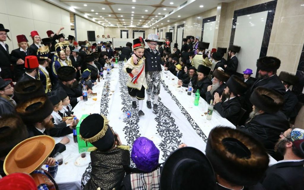 sachin and babi light blue dress Dressed for Purim main image 0