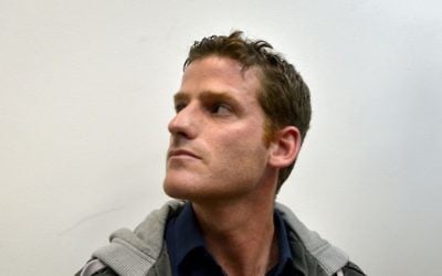 Yair Katz, son of Welfare Minister Haim Katz (Likud), at a remand hearing at the Rishon Lezion Magistrate's Court, March 22, 2017. (Flash90) Yair Katz, son of Welfare Minister Haim Katz (Likud), at a remand hearing at the Rishon Lezion Magistrate's Court, March 22, 2017. (Flash90)