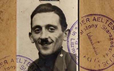 Henryk Ross's Litzmannstadt Ghetto identification card. (Art Gallery of Ontario, gift from the Archive of Modern Conflict/Courtesy Museum of Fine Arts) Henryk Ross's Litzmannstadt Ghetto identification card. (Art Gallery of Ontario, gift from the Archive of Modern Conflict/Courtesy Museum of Fine Arts)