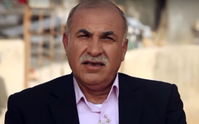 Joint (Arab) List MK Juma Azbarga. (Screen capture: YouTube) Joint (Arab) List MK Juma Azbarga. (Screen capture: YouTube)