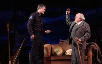 Actors Mark Ruffalo and Danny DeVito (in his Broadway debut) in Arthur Miller's 'The Price.' (Joan Marcus)