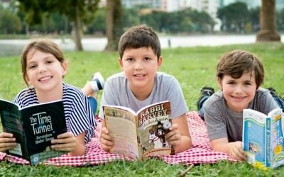 PJ Our Way, one of the newer programs within PJ Library, geared toward the pre-teen set (Courtesy PJ Our Way)