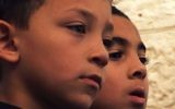 Danae Elon’s two sons in a scene from 'P.S. Jerusalem.' Says the director:  'I realized that I had to turn inward in order to get under the skin of the place.' (Photos copyright Danae Elon)