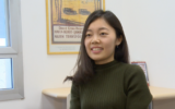Yifeng Zhou speaks about Chinese interest in Israeli innovation, March 12, 2017. (Dennis Zinn)