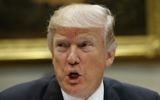US President Donald Trump speaks in the Roosevelt Room of the White House in Washington, March 1, 2017. (AP Photo/Evan Vucci)