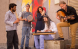 Sofi and the Baladis, an ensemble making music with Samaritan, Arabic and Israeli roots, will perform Sunday, March 19, 2017 at Tel Aviv's Papaito (Courtesy Sofi and the Baladis)