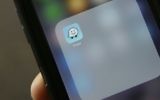 The Waze application is displayed on a smartphone in San Francisco, March 27, 2017.  (AP Photo/Eric Risberg)