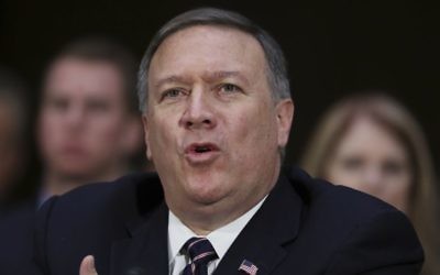 CIA Director Michael Pompeo on Capitol Hill in Washington. ﻿(AP Photo/Manuel Balce Ceneta)