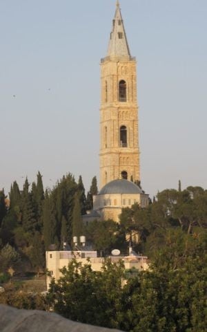 The Church of the Ascension on Jerusalem's Mount of Olives. (CC BY-SA 2.0 Alistair/Wikimedia)