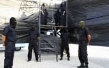 Illustrative: A gallows is prepared for an execution in Gaza in 2013. (AP/ Gaza Interior Ministry/ File)