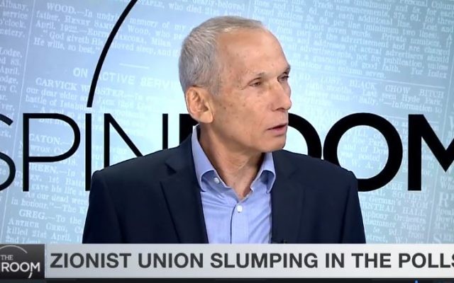 Omer Barlev (Zionist Union) is interviewed on i24News on March 12, 2017. (Screen capture/i24News) Omer Barlev (Zionist Union) is interviewed on i24News on March 12, 2017. (Screen capture/i24News)