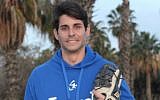 Alejandro Eskenazi has endeared himself to baseball officials in Israel with his personality and love of coaching — not to mention his talent as a pitcher. (Hillel Kuttler/via JTA)