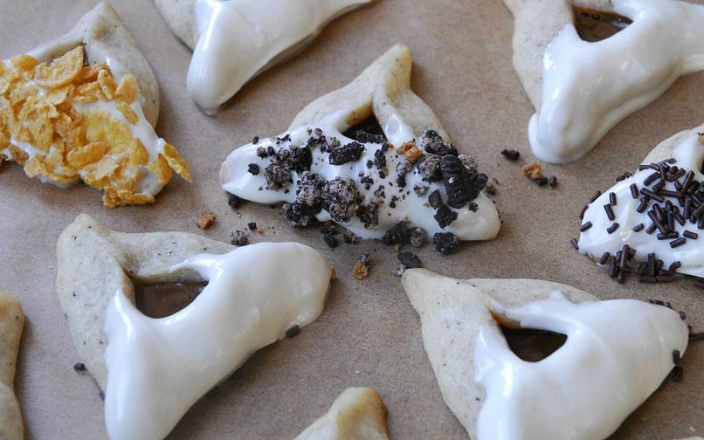Compost Cookie Hamantaschen (Shannon Sarna/via JTA)