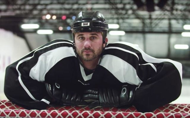 Hockey player Sam Fields was diagnosed with cancer at age 27, just weeks before he was scheduled to go to NHL training camp. (Courtesy ICRF/via JTA)