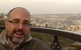 Rabbi Hyim Shafner. (Screen capture: YouTube via JTA)