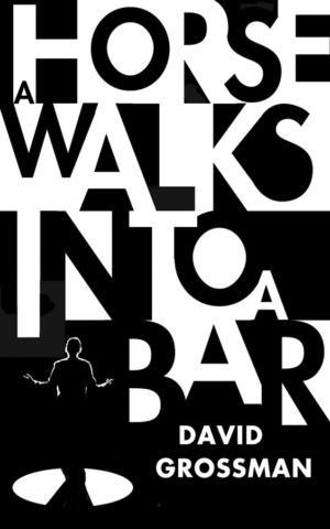 The cover of David Grossman's latest novel, 'A Horse Walks Into a Bar' (Courtesy Random House)