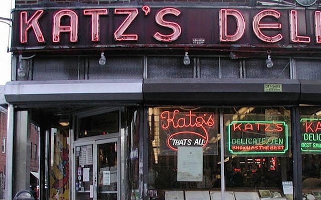 Katz’s Delicatessen has been a staple on the Lower East Side of Manhattan since the late 19th century. (Courtesy) Katz’s Delicatessen has been a staple on the Lower East Side of Manhattan since the late 19th century. (Courtesy)