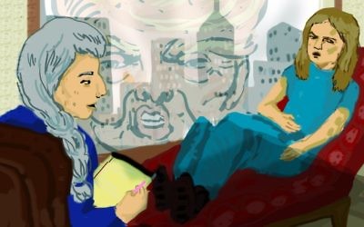 Jewish mental health professionals say there has been an unprecedented rise in anxiety, stress and sadness since Donald Trump was elected president. (Lior Zaltzman/JTA)